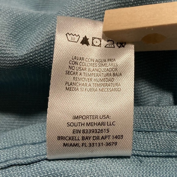 Felix Sky Blue Corduroy Button Down Shirt - Picture 6 of 11